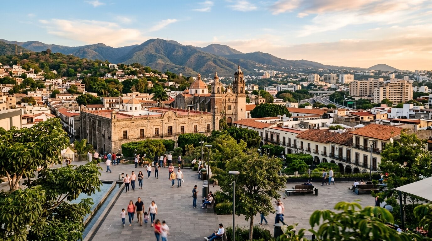 Vista panorámica de Cuernavaca